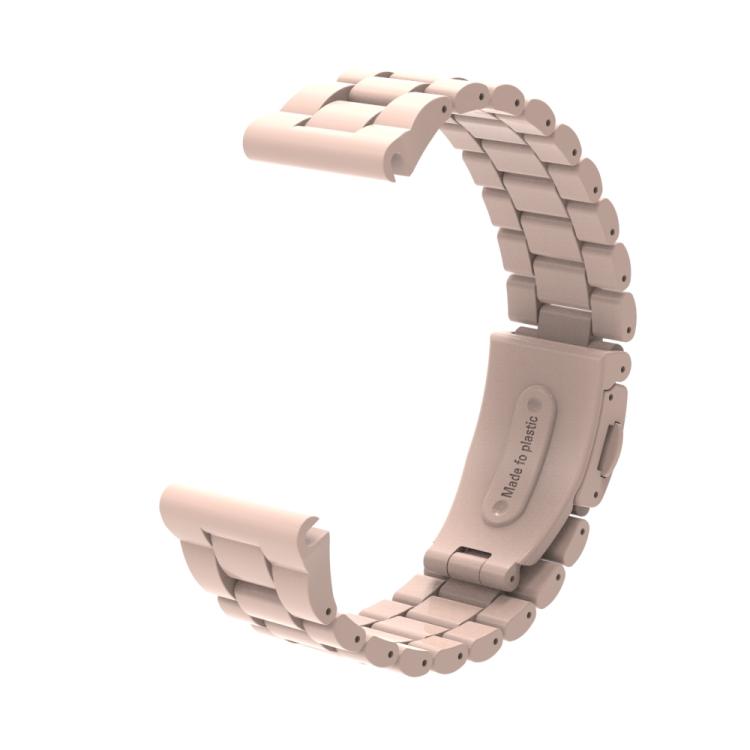 For Gamin 20mm Three Beads Plastic Quick Release Watch Band