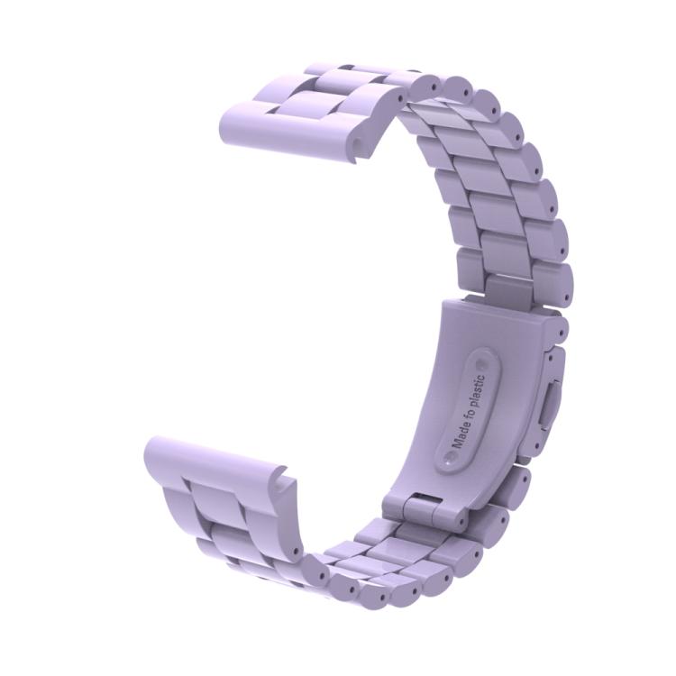 For Gamin 20mm Three Beads Plastic Quick Release Watch Band