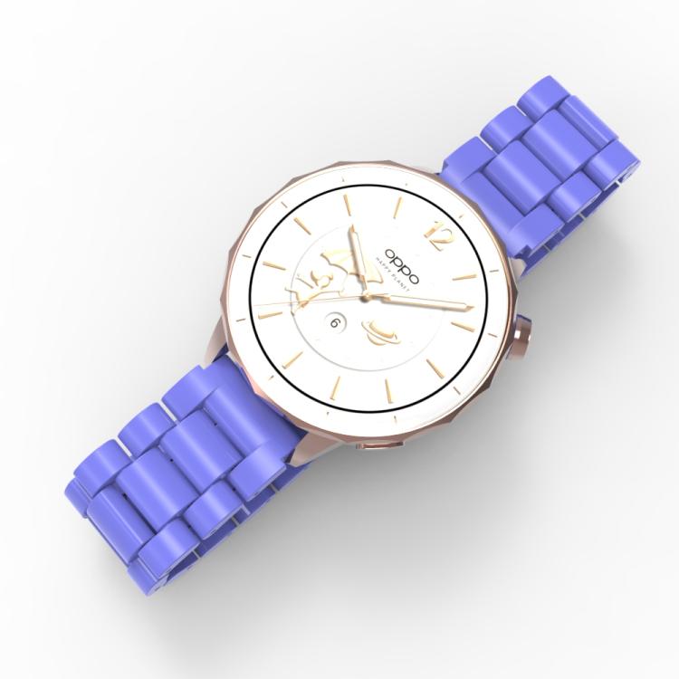 22mm Three Beads Plastic Watch Band
