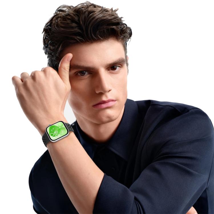 For Huawei Watch Fit 5 / Fit 5 Pro / Fit 4 Mesh Reverse Buckle Silicone Watch Band