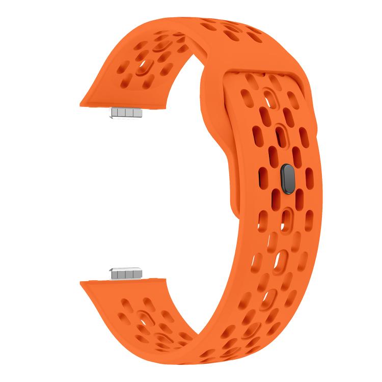 For Huawei Watch Fit 5 / Fit 5 Pro / Fit 4 Mesh Reverse Buckle Silicone Watch Band