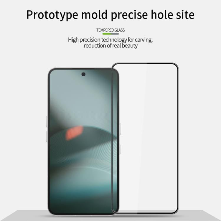 For Nothing Phone 3 MOFI 9H 3D Explosion-proof Curved Screen Tempered Glass Film - Black