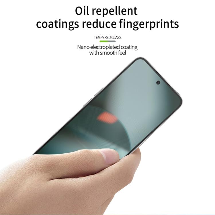 For Nothing Phone 3 MOFI 9H 3D Explosion-proof Curved Screen Tempered Glass Film - Black