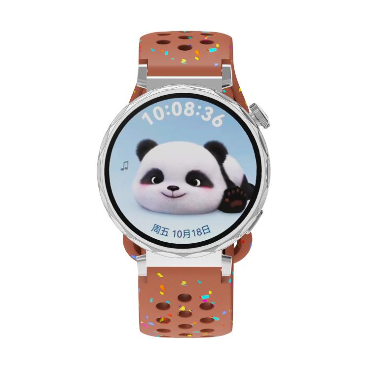 18mm Eco-Friendly Granular Colorful Dots Silicone Watch Band