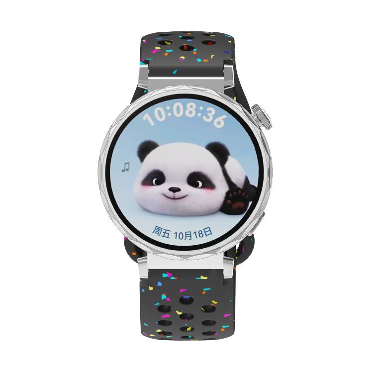 18mm Eco-Friendly Granular Colorful Dots Silicone Watch Band