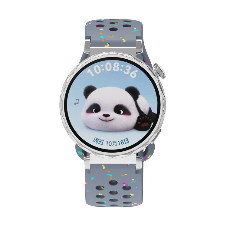 18mm Eco-Friendly Granular Colorful Dots Silicone Watch Band
