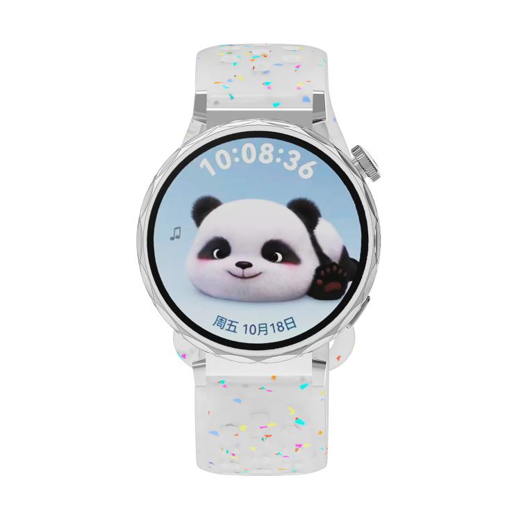 18mm Eco-Friendly Granular Colorful Dots Silicone Watch Band