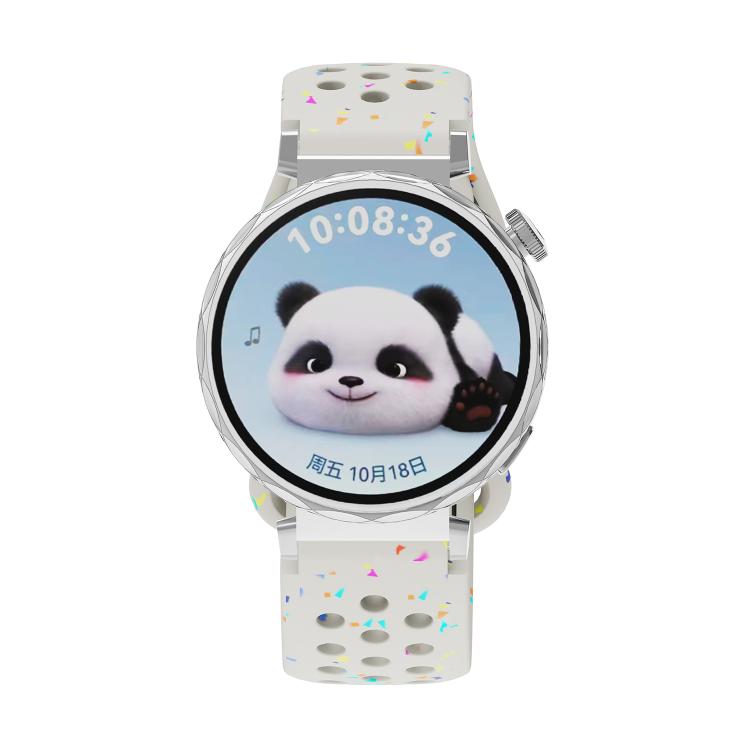 18mm Eco-Friendly Granular Colorful Dots Silicone Watch Band