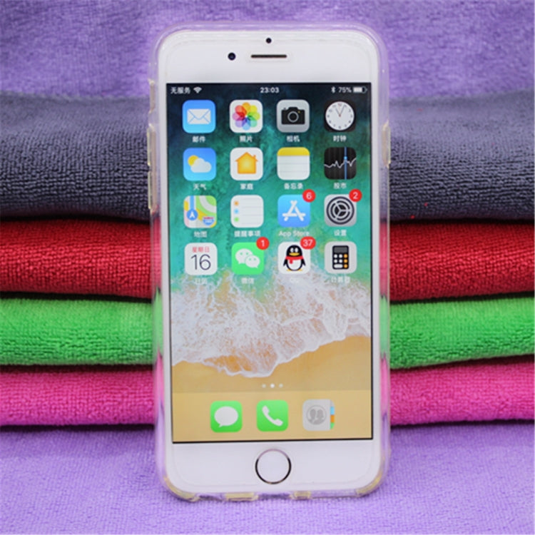 For iPhone XR Fevelove Diamond Encrusted Christmas Santa Claus Pattern TPU Protective Case Back Cover
