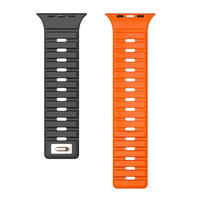 For Apple Watch 42mm / 41mm / 40mm / 38mm Norman Magnetic Silicone Watch Band