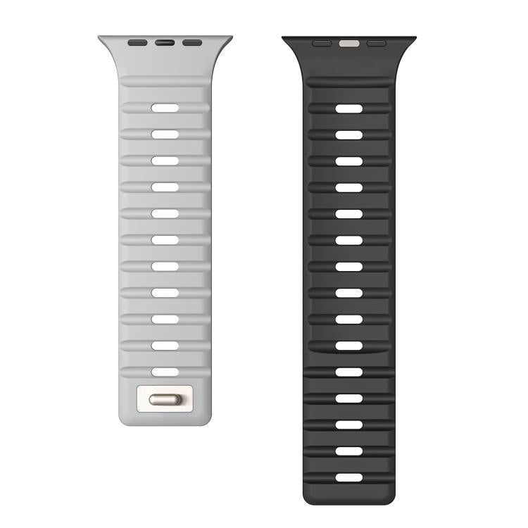 For Apple Watch 42mm / 41mm / 40mm / 38mm Norman Magnetic Silicone Watch Band