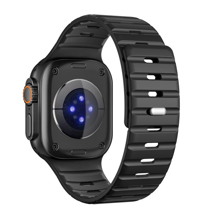 For Apple Watch 42mm / 41mm / 40mm / 38mm Norman Magnetic Silicone Watch Band