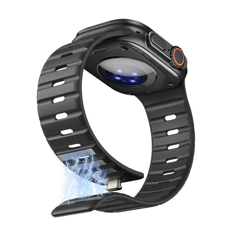 For Apple Watch 42mm / 41mm / 40mm / 38mm Norman Magnetic Silicone Watch Band