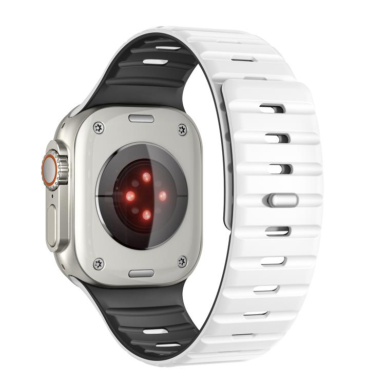 For Apple Watch 42mm / 41mm / 40mm / 38mm Norman Magnetic Silicone Watch Band