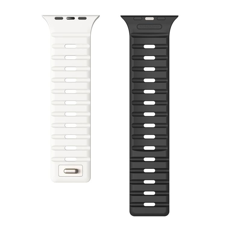 For Apple Watch 42mm / 41mm / 40mm / 38mm Norman Magnetic Silicone Watch Band