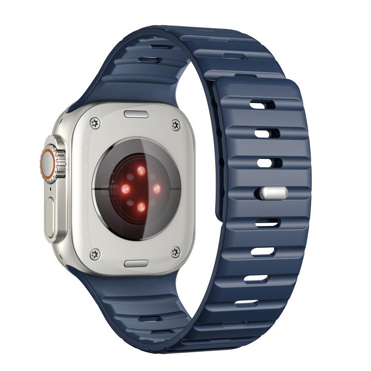 For Apple Watch 42mm / 41mm / 40mm / 38mm Norman Magnetic Silicone Watch Band