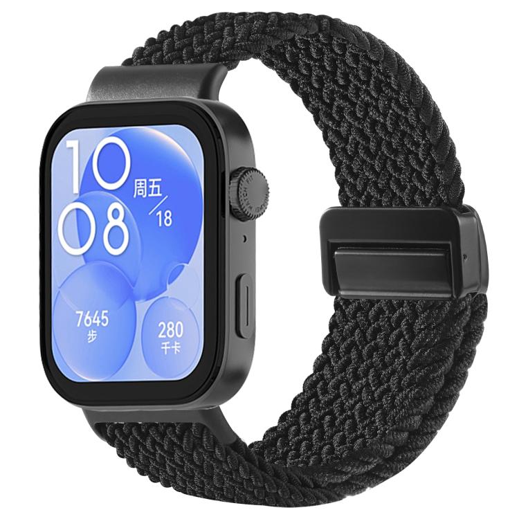 For Huawei Watch Fit 5 / Fit 5 Pro / Fit 4 Magnetic Buckle Loop Braid Watch Band