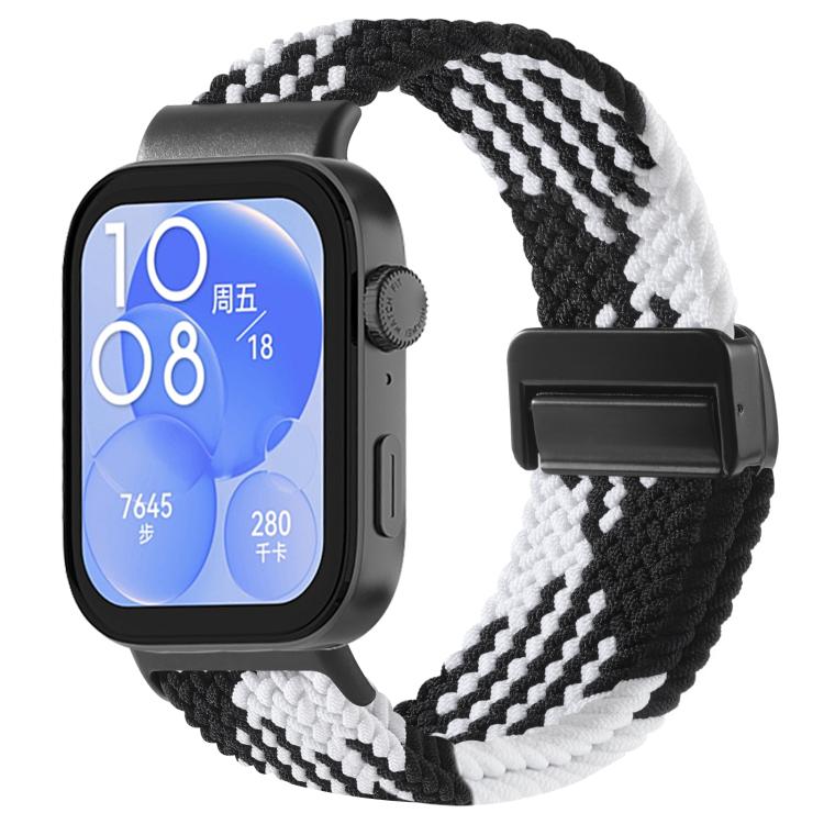 For Huawei Watch Fit 5 / Fit 5 Pro / Fit 4 Magnetic Buckle Loop Braid Watch Band