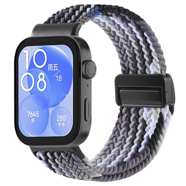 For Huawei Watch Fit 5 / Fit 5 Pro / Fit 4 Magnetic Buckle Loop Braid Watch Band