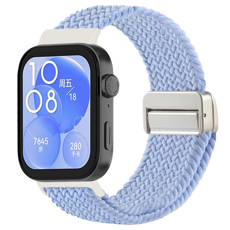 For Huawei Watch Fit 5 / Fit 5 Pro / Fit 4 Magnetic Buckle Loop Braid Watch Band