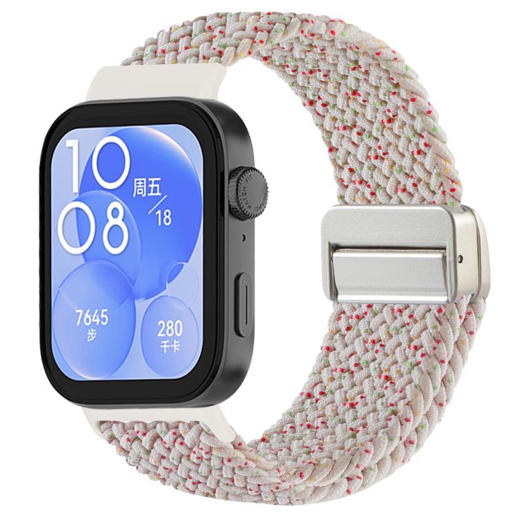 For Huawei Watch Fit 5 / Fit 5 Pro / Fit 4 Magnetic Buckle Loop Braid Watch Band