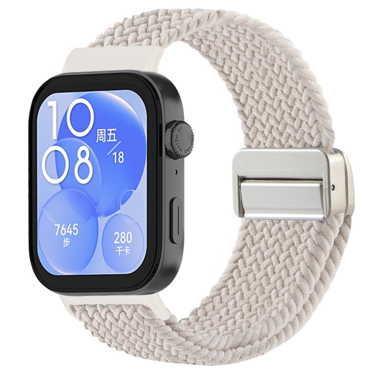 For Huawei Watch Fit 5 / Fit 5 Pro / Fit 4 Magnetic Buckle Loop Braid Watch Band