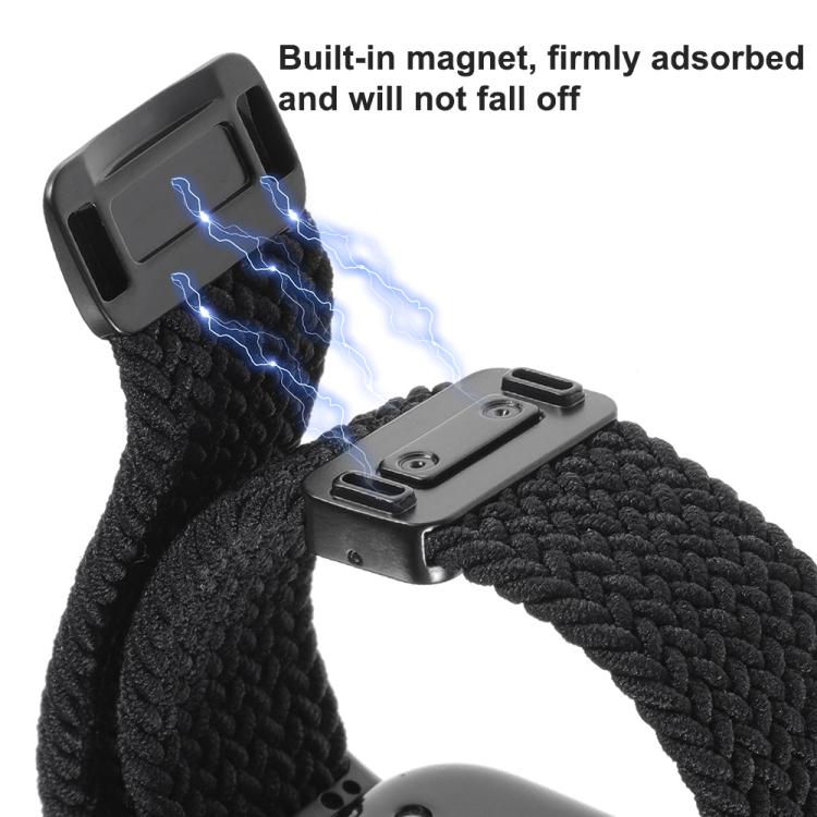 For Huawei Watch Fit 5 / Fit 5 Pro / Fit 4 Magnetic Buckle Loop Braid Watch Band
