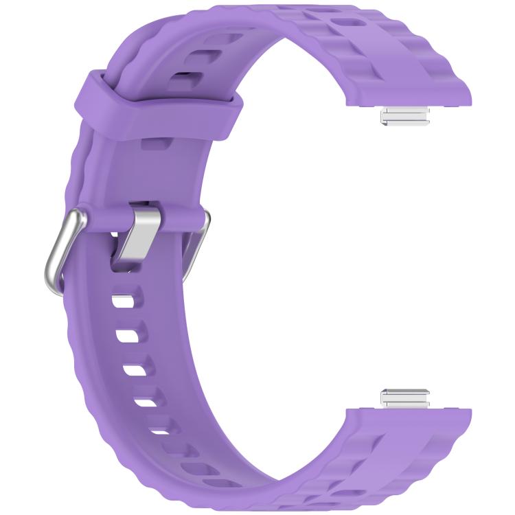 For Huawei Watch Fit4 Pro / Fit4 / Fit3 Quick Release Buckle Silicone Watch Band