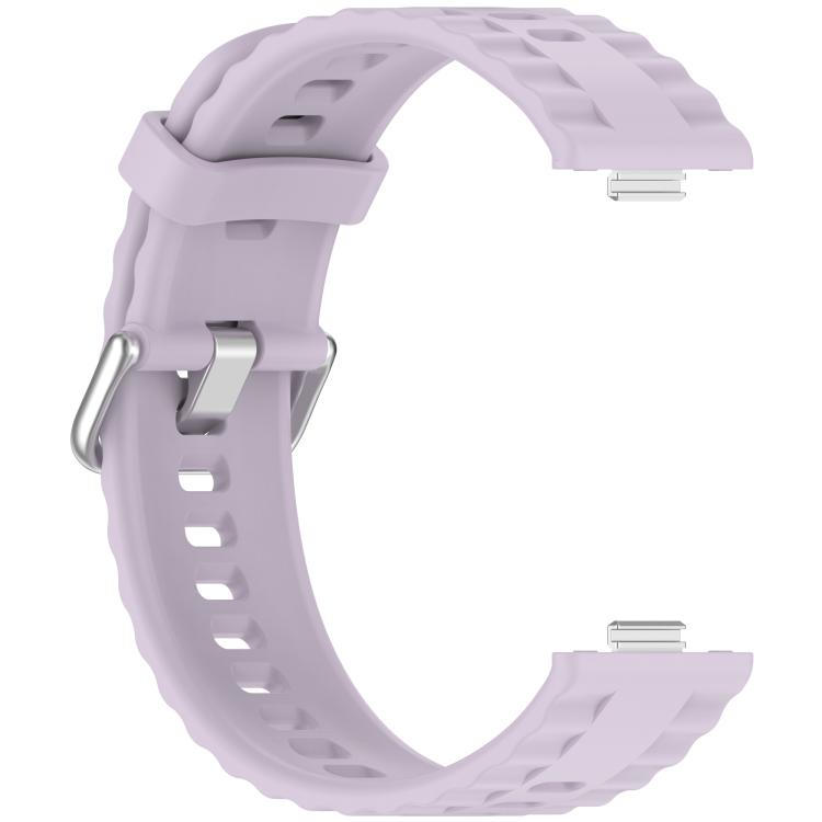 For Huawei Watch Fit4 Pro / Fit4 / Fit3 Quick Release Buckle Silicone Watch Band