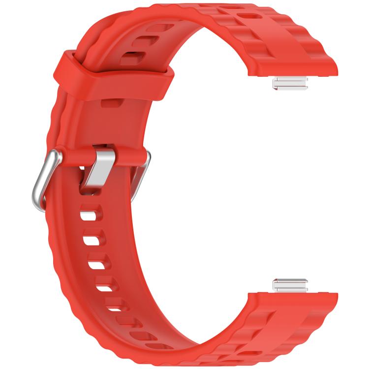 For Huawei Watch Fit4 Pro / Fit4 / Fit3 Quick Release Buckle Silicone Watch Band