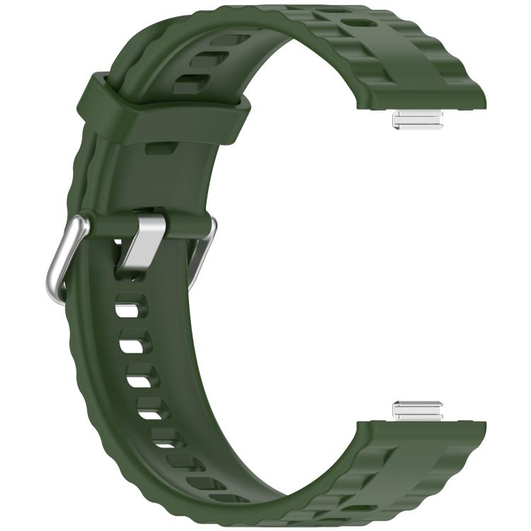 For Huawei Watch Fit4 Pro / Fit4 / Fit3 Quick Release Buckle Silicone Watch Band