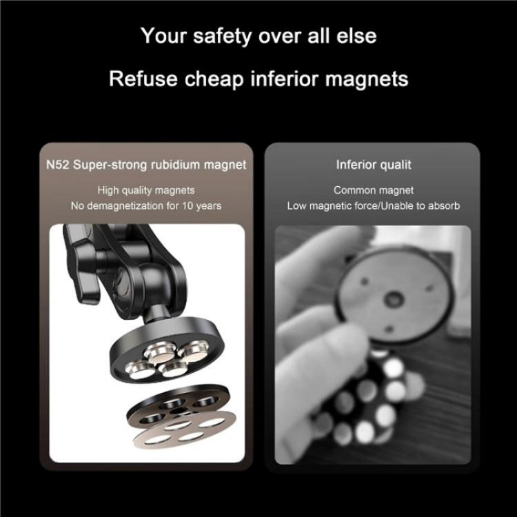 X037 360 Degree Adjustable Magnetic Base Phone Holder for Gym Equipment