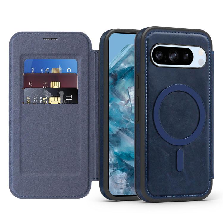 For Google Pixel 8 Pro Linton MagSafe Leather Phone Case