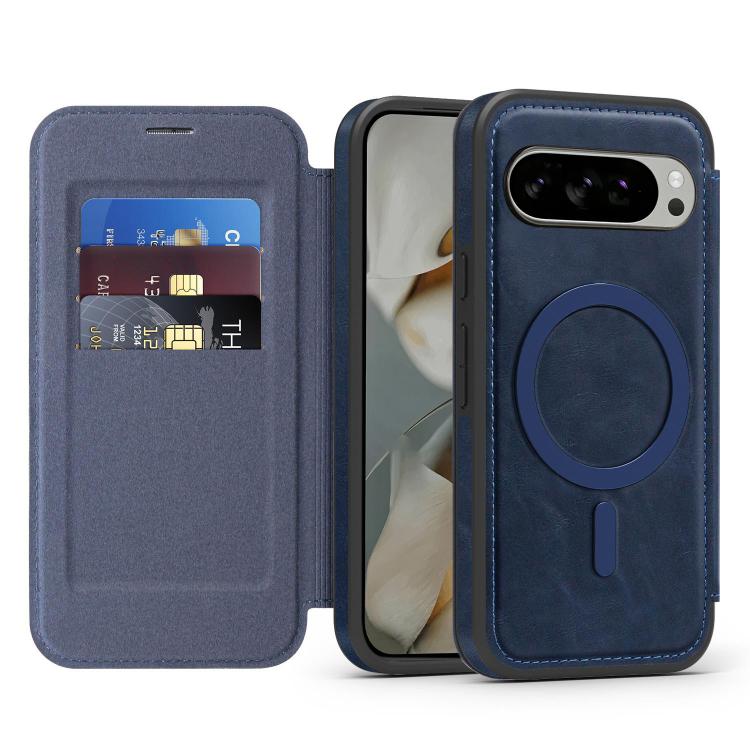 For Google Pixel 10 Linton MagSafe Leather Phone Case