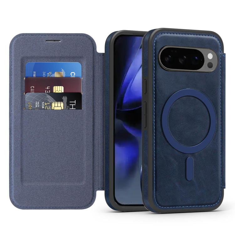 For Google Pixel 10 Pro Linton MagSafe Leather Phone Case