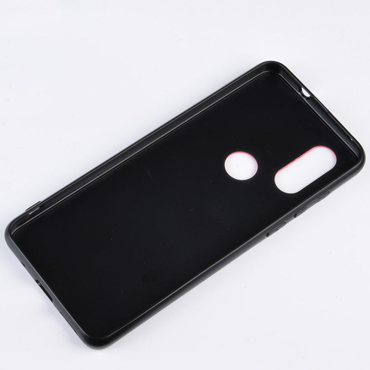 Shockproof Color Matching Denim PC + PU + TPU Protective Case for Motorola One Vision