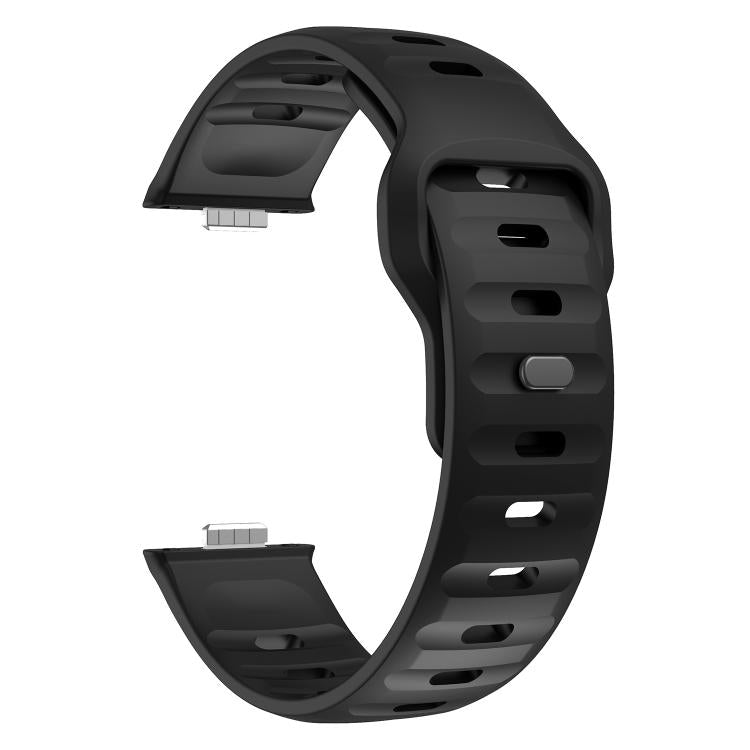 For Huawei Watch Fit 5 / Fit 5 Pro / Fit 4 Wave Reverse Buckle Silicone Watch Band