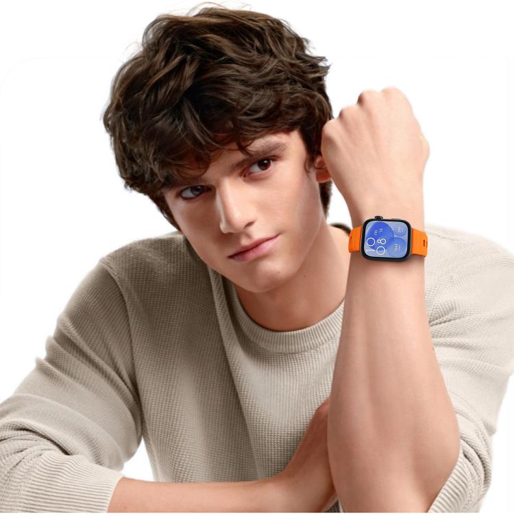 For Huawei Watch Fit 5 / Fit 5 Pro / Fit 4 Wave Reverse Buckle Silicone Watch Band