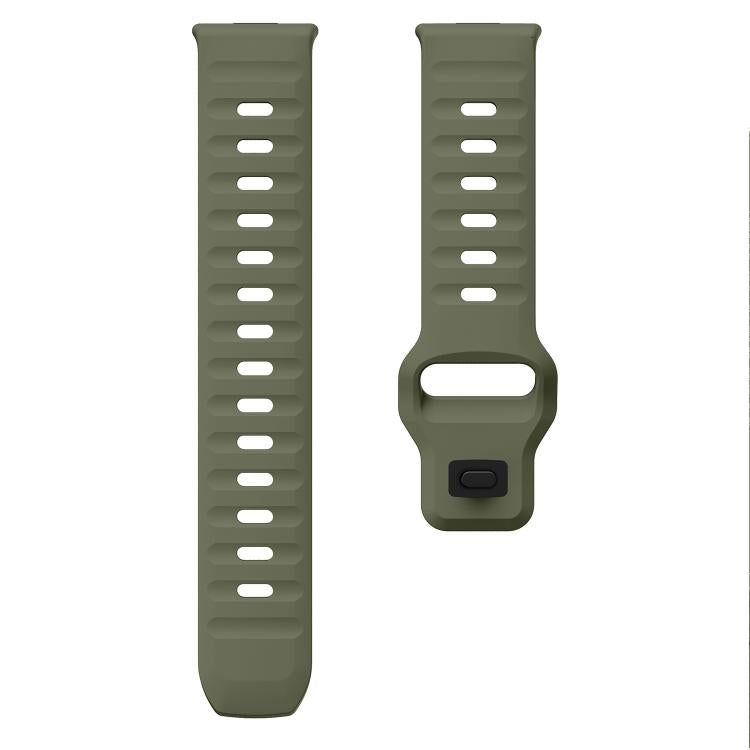 For Huawei Watch Fit 5 / Fit 5 Pro / Fit 4 Wave Reverse Buckle Silicone Watch Band