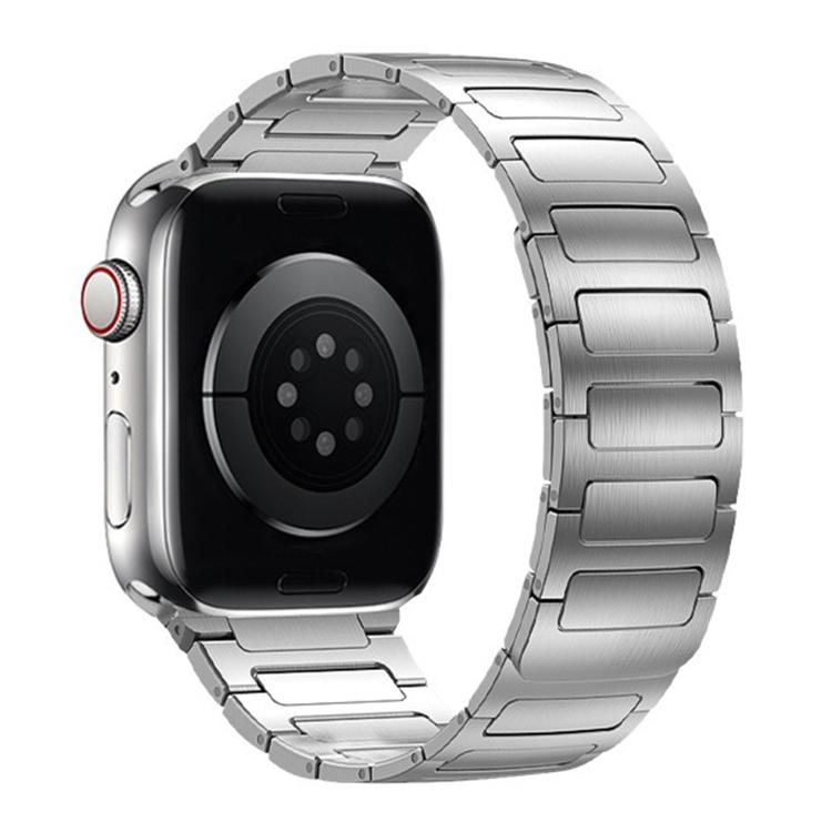 For Apple Watch 46mm / 49mm / 45mm / 44mm I-Beam Magnetic Stainless Steel Strap