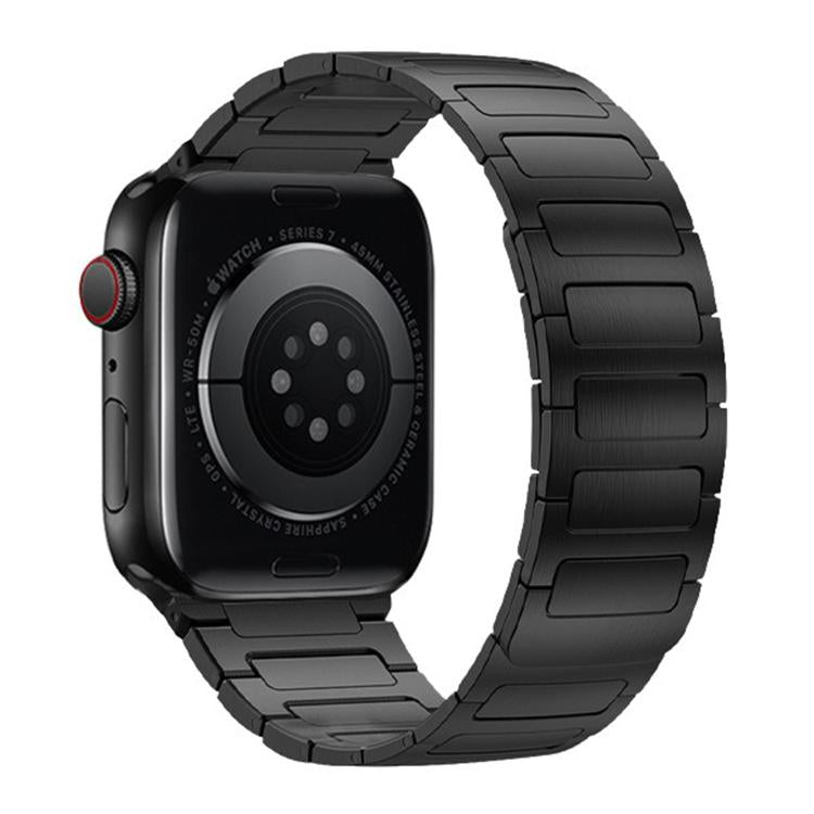 For Apple Watch 42mm / 41mm / 40mm / 38mm I-Beam Magnetic Stainless Steel Strap