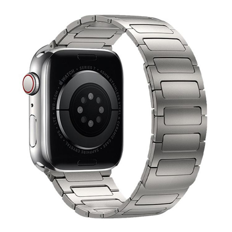 For Apple Watch 42mm / 41mm / 40mm / 38mm I-Beam Magnetic Stainless Steel Strap