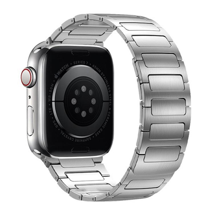 For Apple Watch 42mm / 41mm / 40mm / 38mm I-Beam Magnetic Stainless Steel Strap