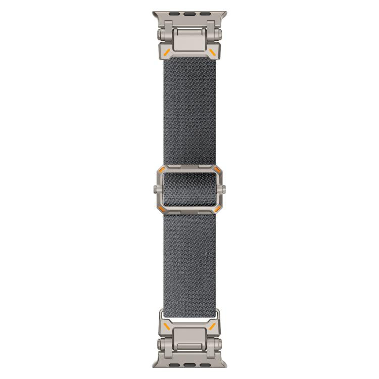 For Apple Watch 46mm / 49mm / 45mm / 44mm Explorer Polyester Nylon Watch Band