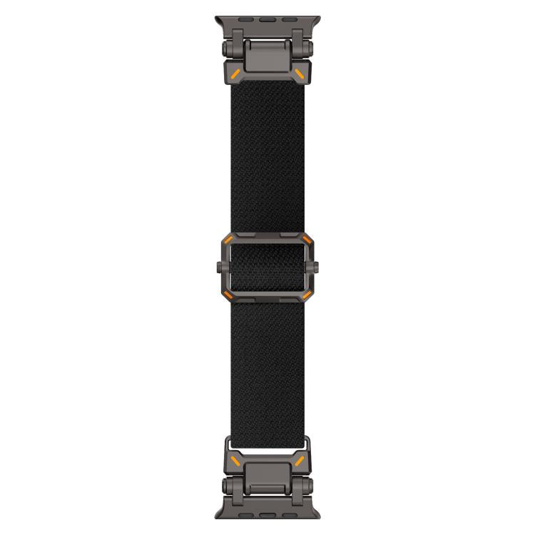 For Apple Watch 46mm / 49mm / 45mm / 44mm Explorer Polyester Nylon Watch Band