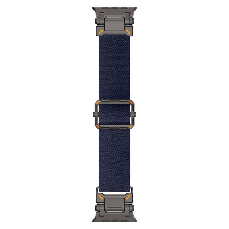 For Apple Watch 46mm / 49mm / 45mm / 44mm Explorer Polyester Nylon Watch Band