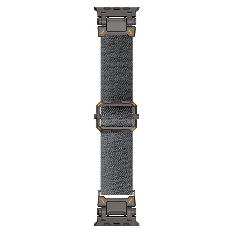 For Apple Watch 46mm / 49mm / 45mm / 44mm Explorer Polyester Nylon Watch Band