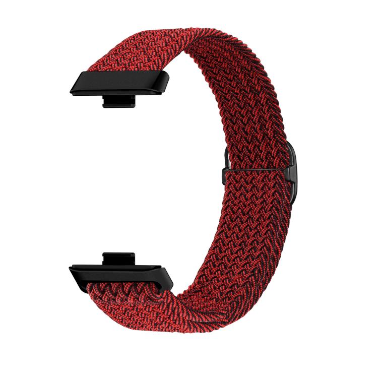For Huawei Watch Fit4 / Fit4 Pro / Fit3 Nylon Braided Elasticity Watch Band