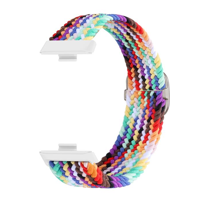 For Huawei Watch Fit4 / Fit4 Pro / Fit3 Nylon Braided Elasticity Watch Band