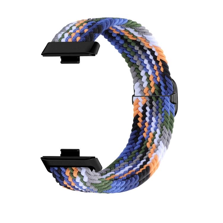 For Huawei Watch Fit4 / Fit4 Pro / Fit3 Nylon Braided Elasticity Watch Band
